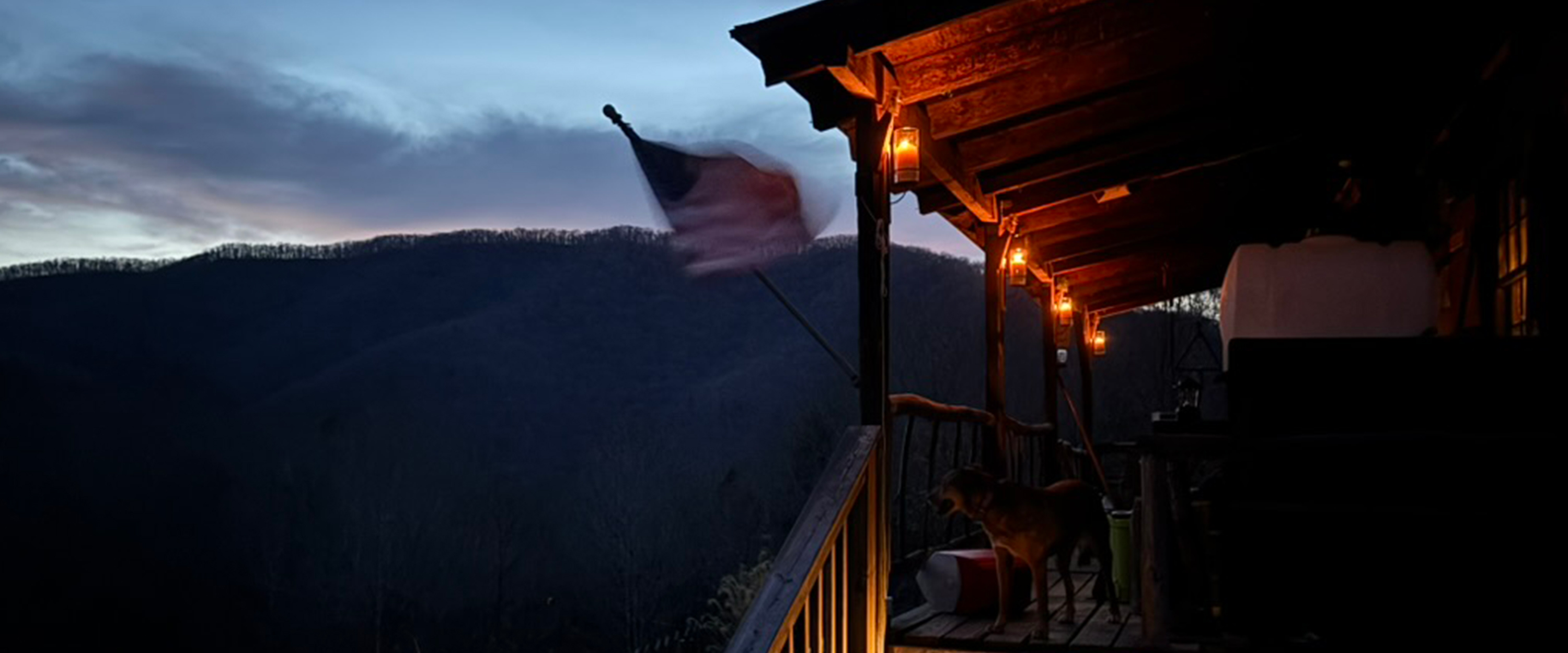 The cabin